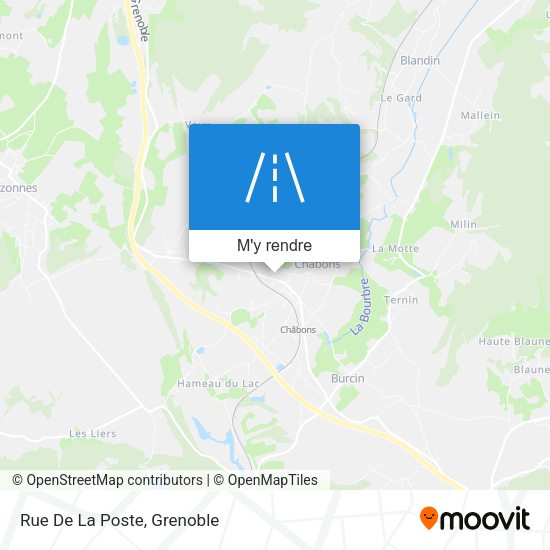 Rue De La Poste plan