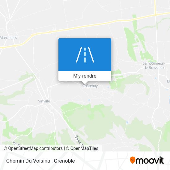 Chemin Du Voisinal plan