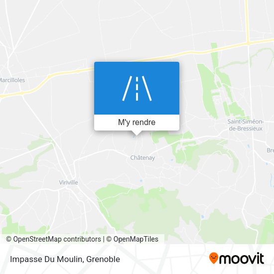 Impasse Du Moulin plan