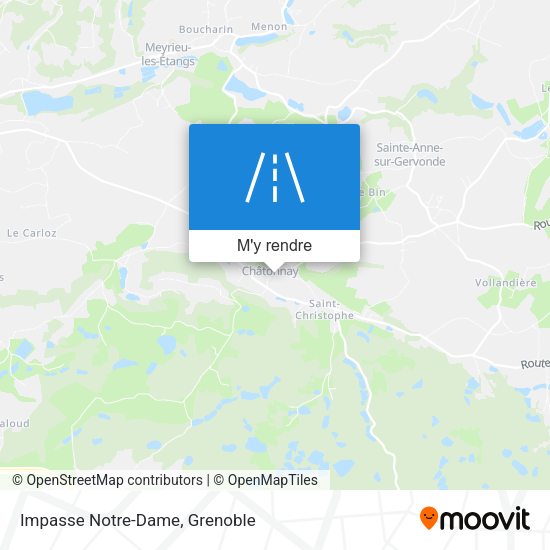 Impasse Notre-Dame plan
