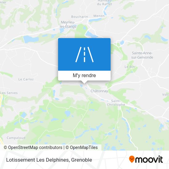 Lotissement Les Delphines plan