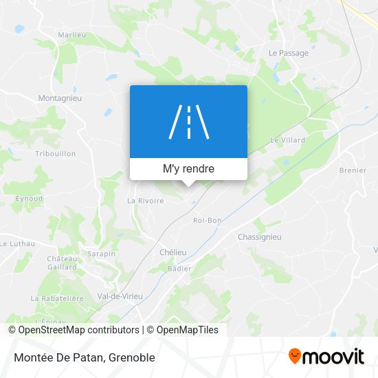 Montée De Patan plan