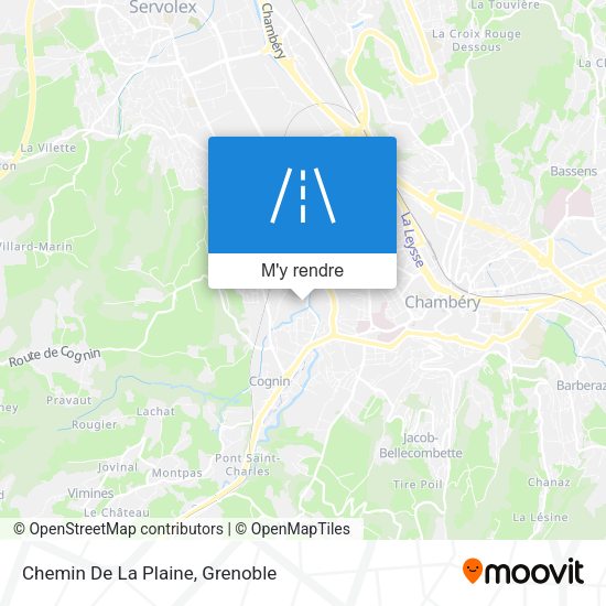 Chemin De La Plaine plan