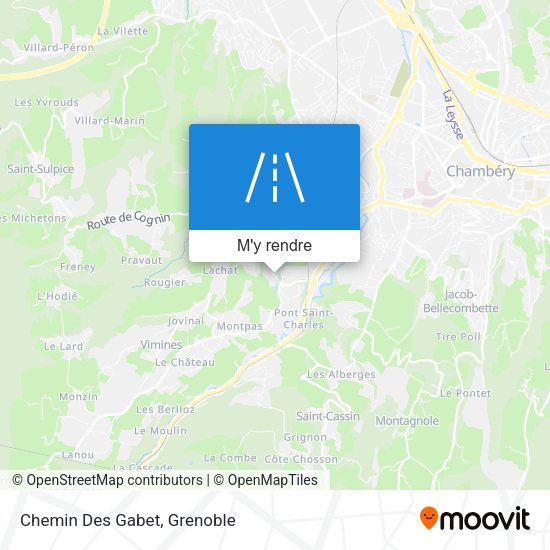 Chemin Des Gabet plan