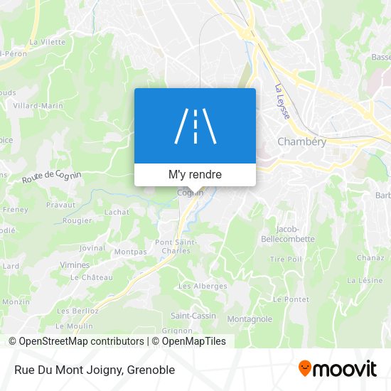 Rue Du Mont Joigny plan