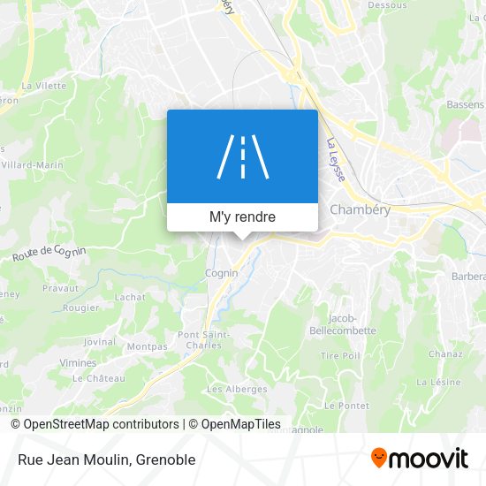 Rue Jean Moulin plan