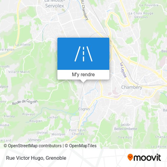 Rue Victor Hugo plan