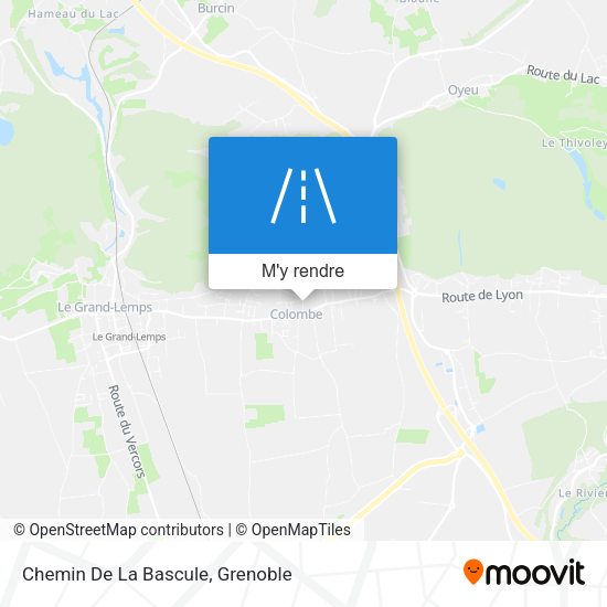 Chemin De La Bascule plan
