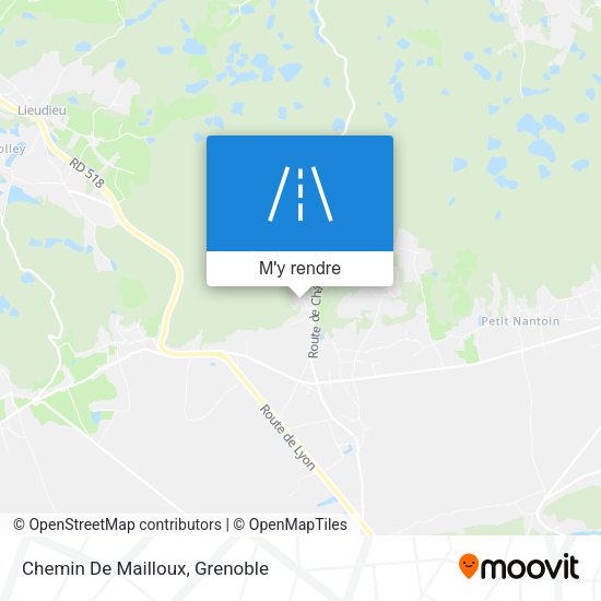 Chemin De Mailloux plan
