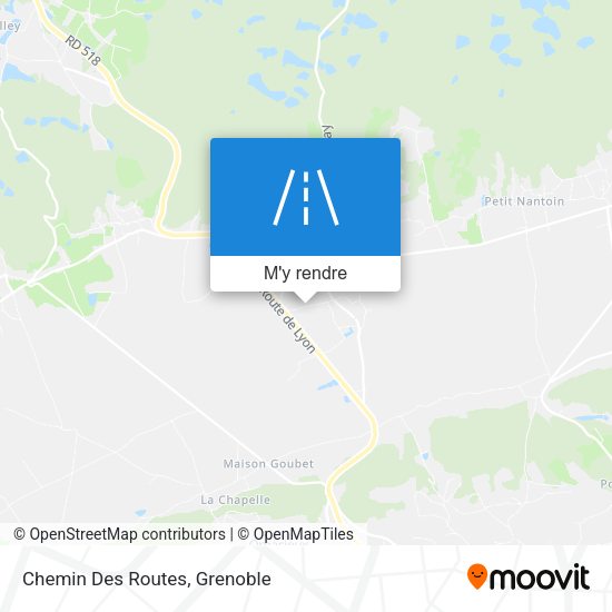 Chemin Des Routes plan