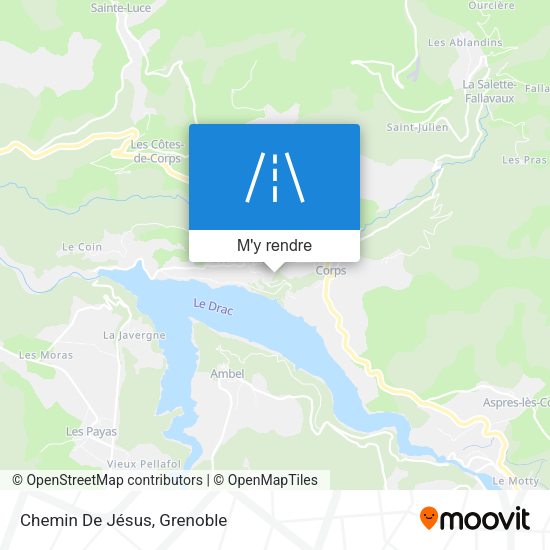 Chemin De Jésus plan