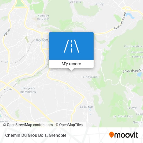 Chemin Du Gros Bois plan