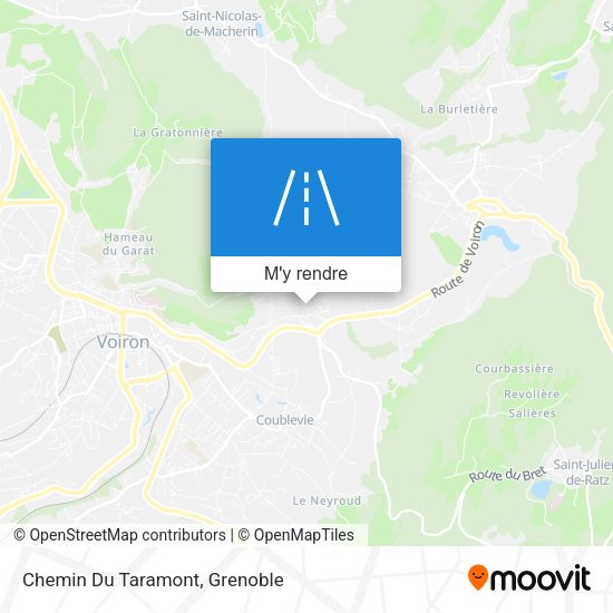 Chemin Du Taramont plan