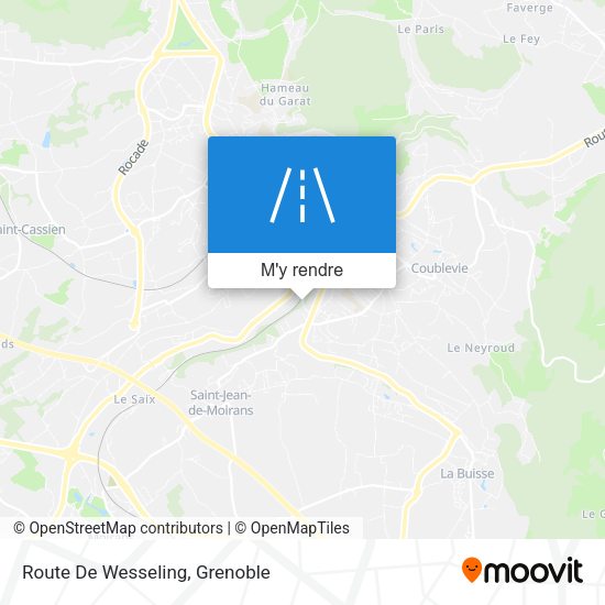Route De Wesseling plan