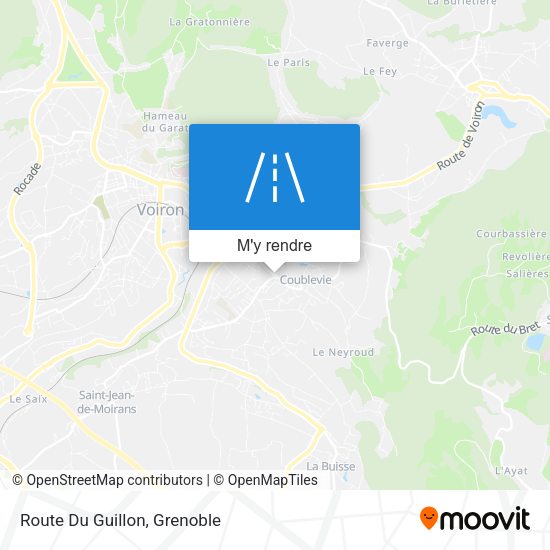 Route Du Guillon plan