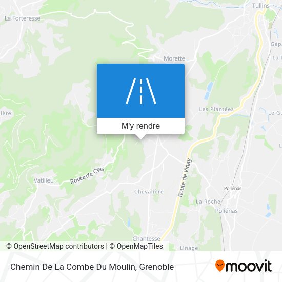 Chemin De La Combe Du Moulin plan