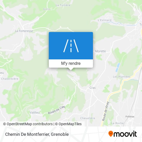 Chemin De Montferrier plan