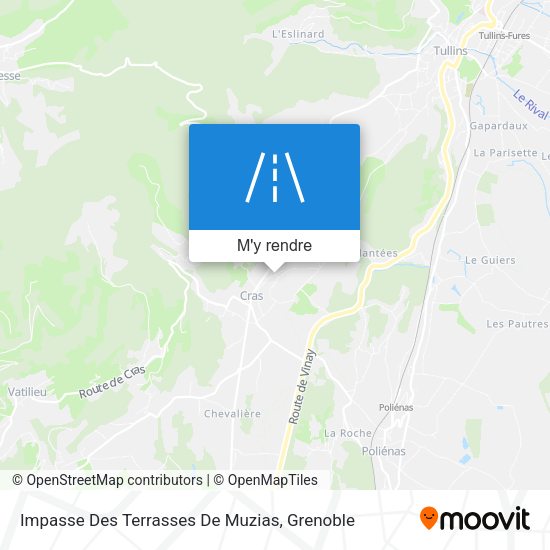 Impasse Des Terrasses De Muzias plan