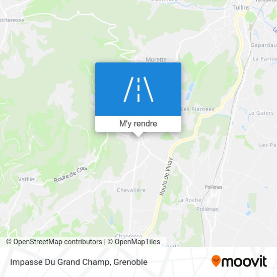 Impasse Du Grand Champ plan