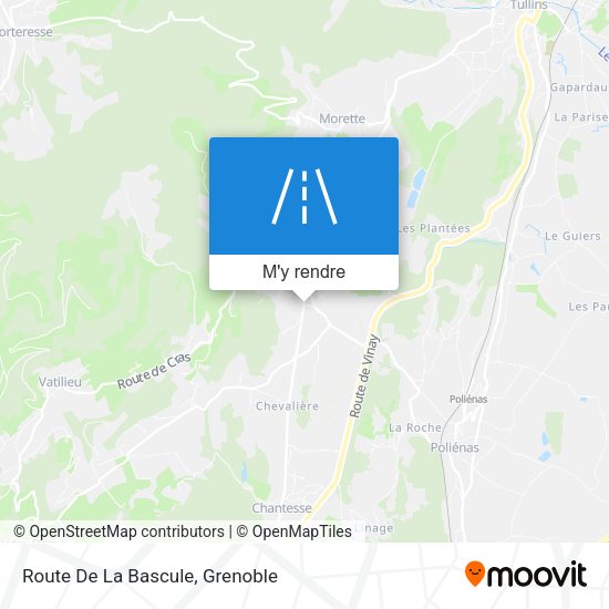 Route De La Bascule plan