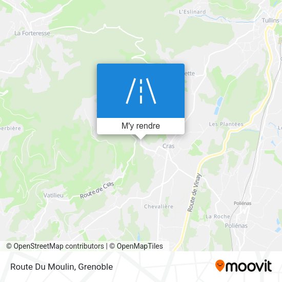 Route Du Moulin plan