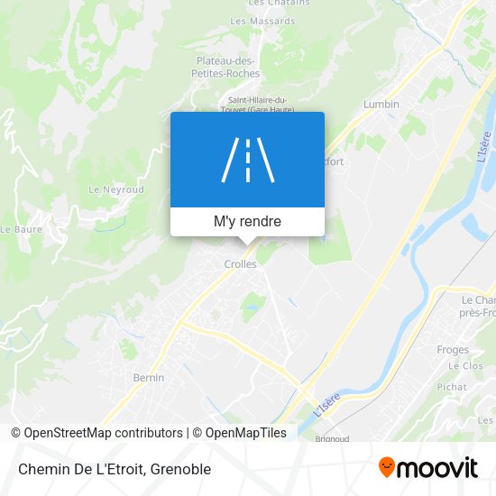 Chemin De L'Etroit plan