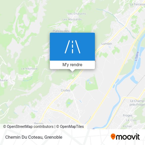 Chemin Du Coteau plan