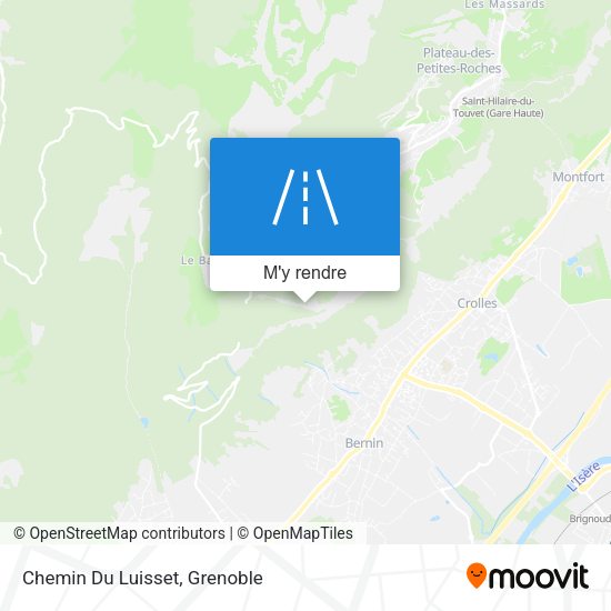 Chemin Du Luisset plan