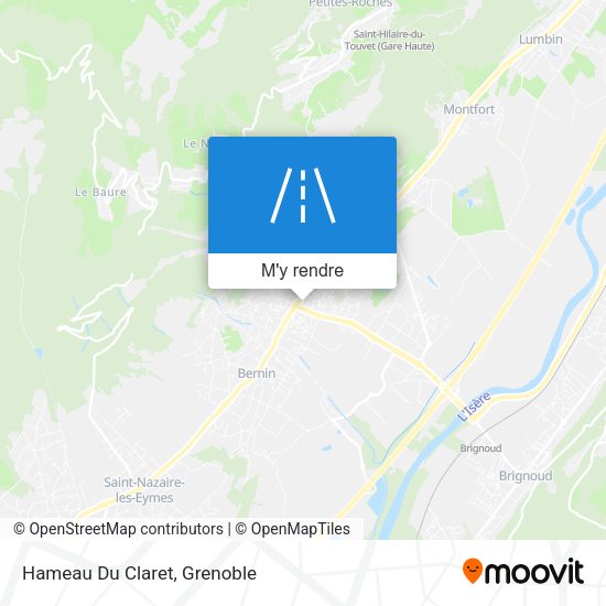 Hameau Du Claret plan