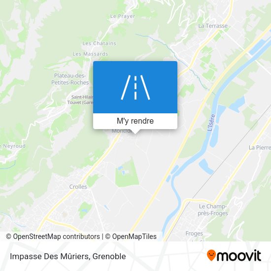 Impasse Des Mûriers plan