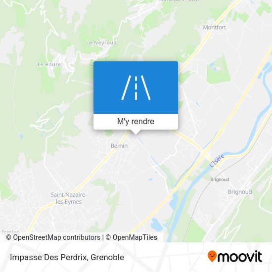 Impasse Des Perdrix plan