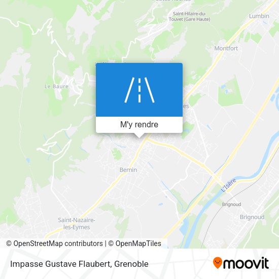 Impasse Gustave Flaubert plan