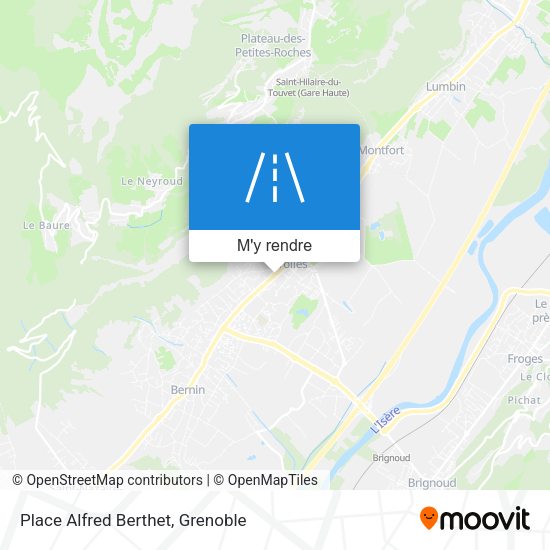 Place Alfred Berthet plan