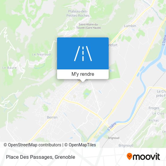 Place Des Passages plan