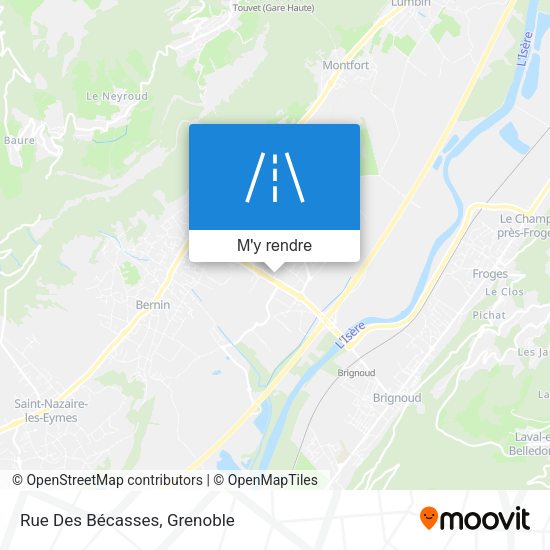 Rue Des Bécasses plan