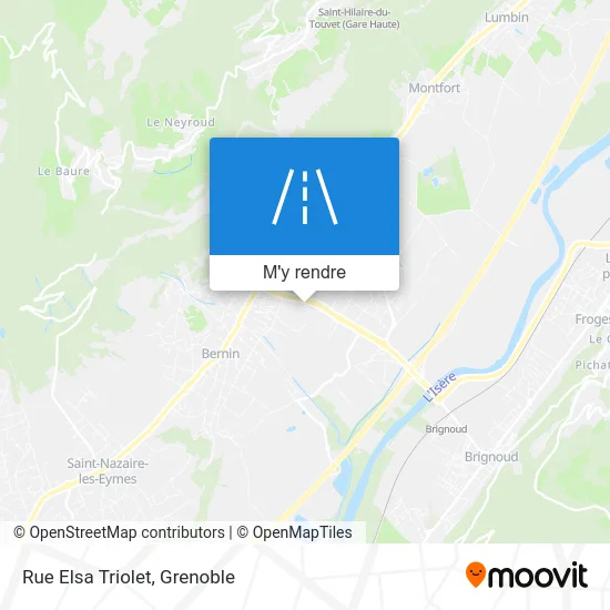 Rue Elsa Triolet plan