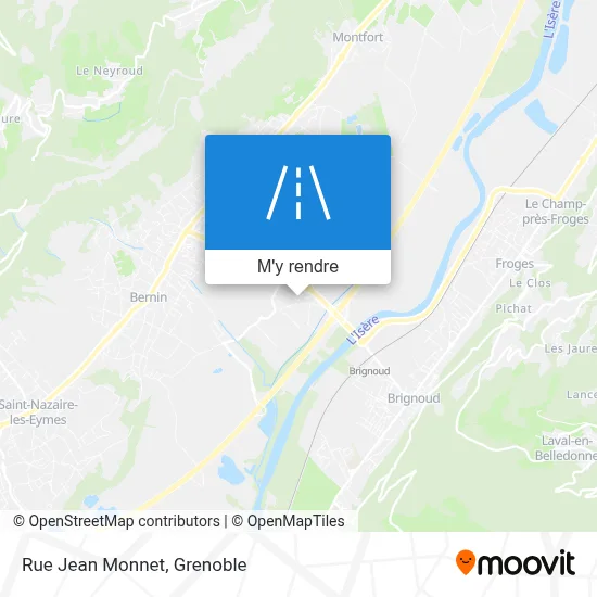 Rue Jean Monnet plan