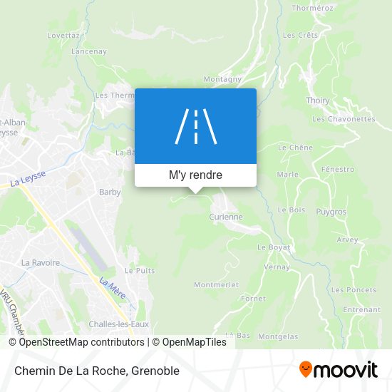 Chemin De La Roche plan