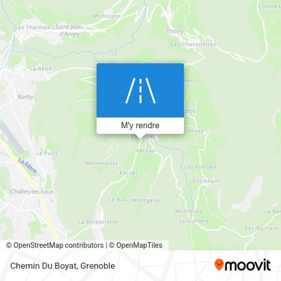 Chemin Du Boyat plan