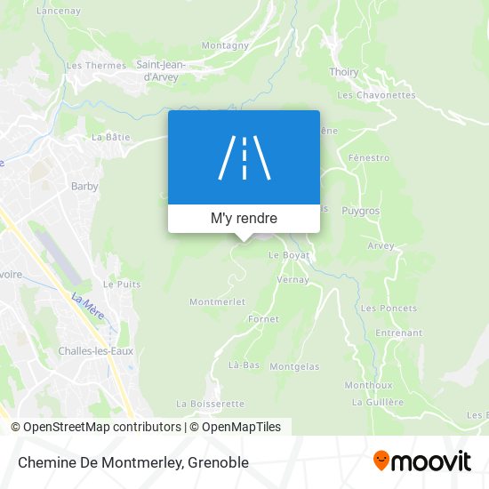 Chemine De Montmerley plan