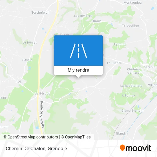 Chemin De Chalon plan