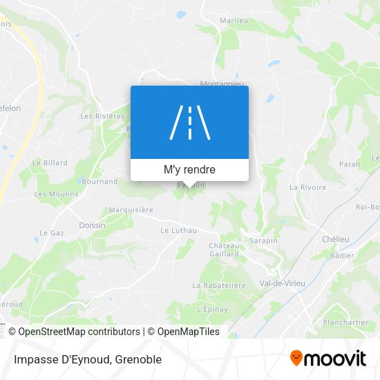 Impasse D'Eynoud plan