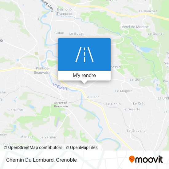 Chemin Du Lombard plan
