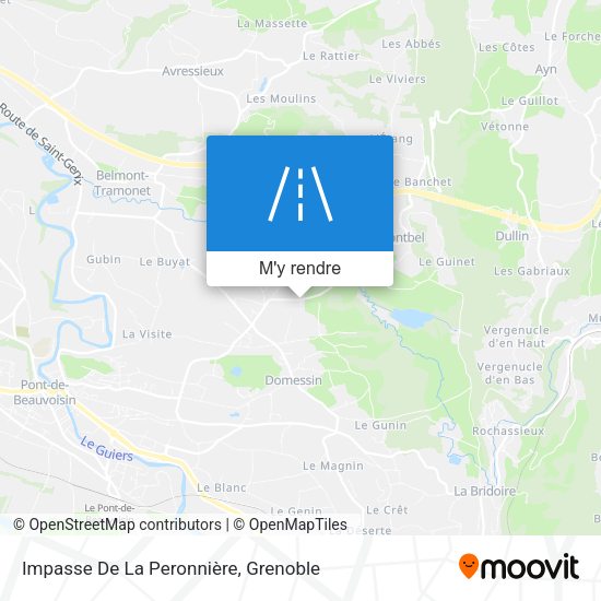 Impasse De La Peronnière plan