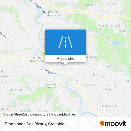 Promenade Des Rivaux plan