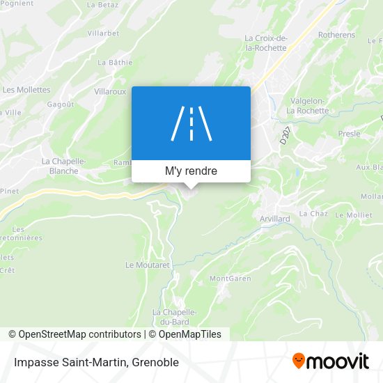 Impasse Saint-Martin plan