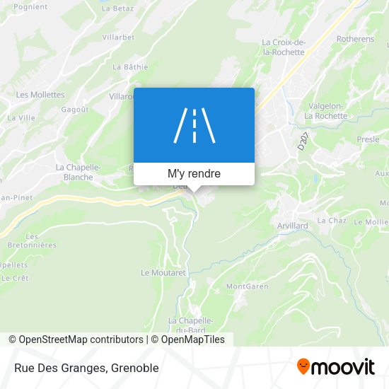 Rue Des Granges plan