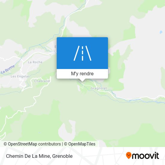 Chemin De La Mine plan