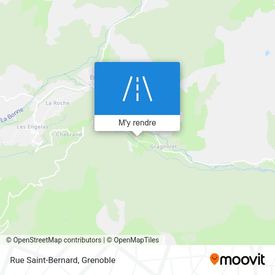 Rue Saint-Bernard plan