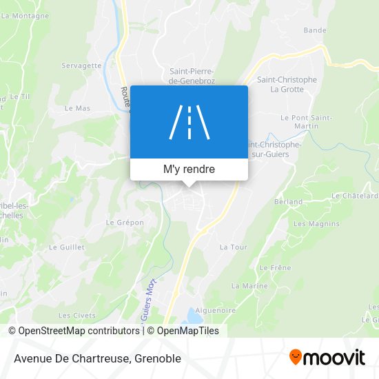 Avenue De Chartreuse plan